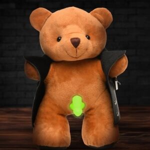 The Flasher Glow-in-the-Dark Exhibitionist Teddy Bear NWT